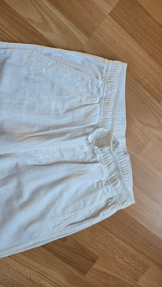 Kalhoty z lněné směsi H&M, vel. 164 - 4