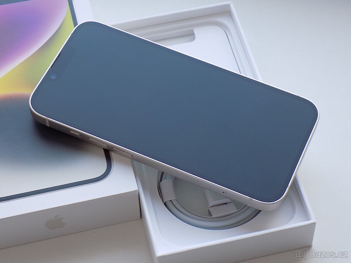 Apple iPhone 14 256GB Bílý - ZÁRUKA 12 MĚSÍCŮ - TOP STAV - 4
