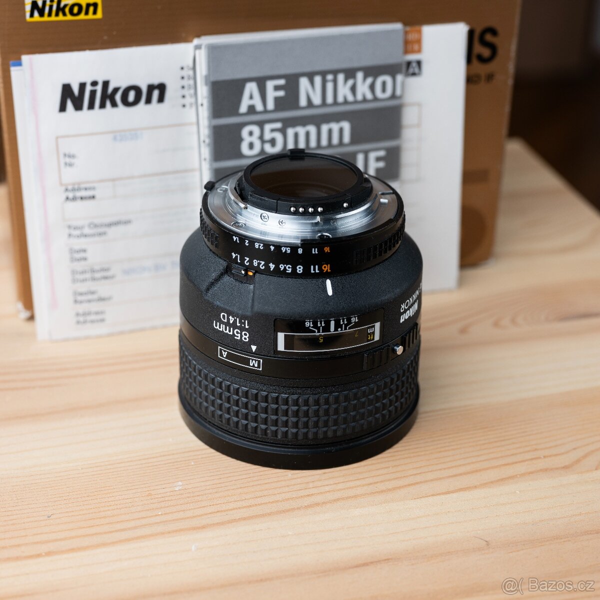 Prodám Nikon 85mm F 1.4 AF-D - 4