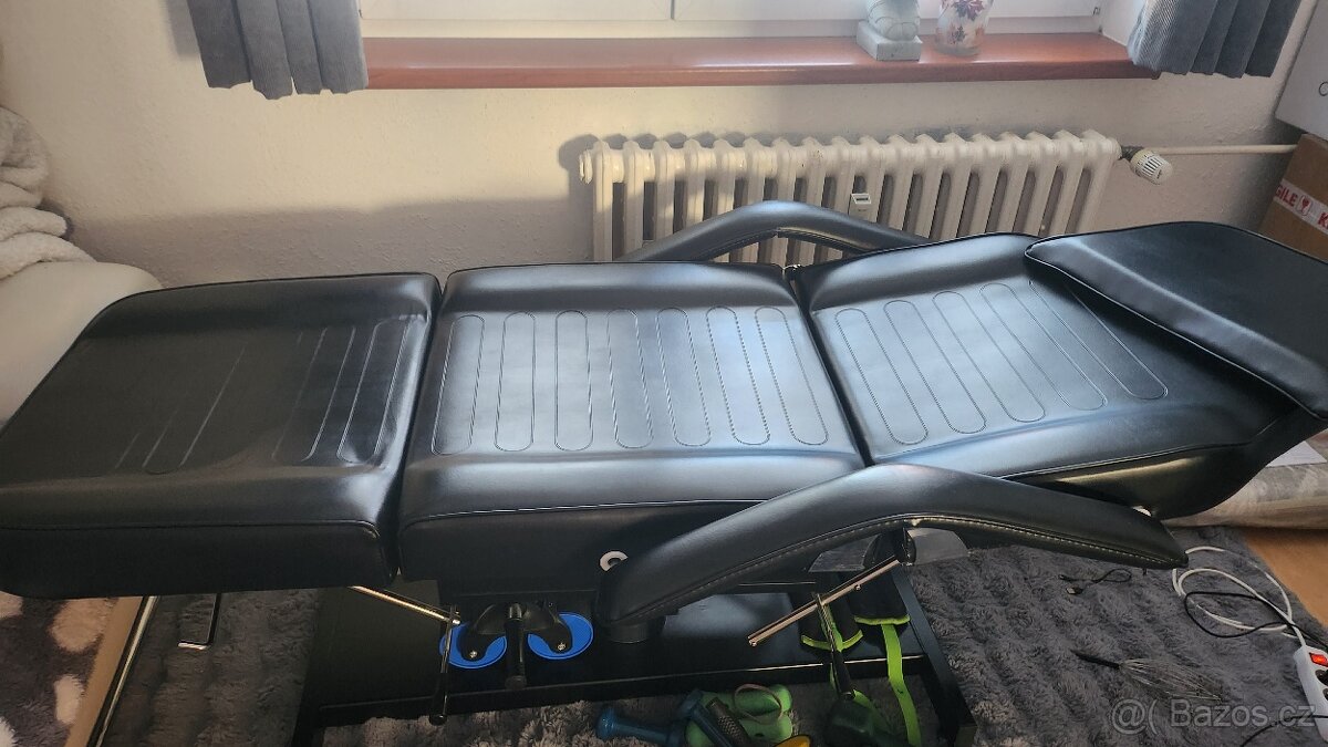 Masérské,kosmetické lehatko hydraulické. - 4