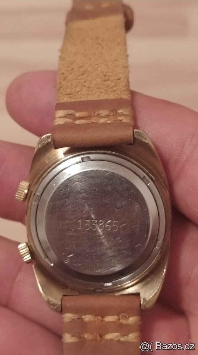 Pánské hodinky POLJOT SIGNÁL s mechanickým budíkem👍👍👍 - 4