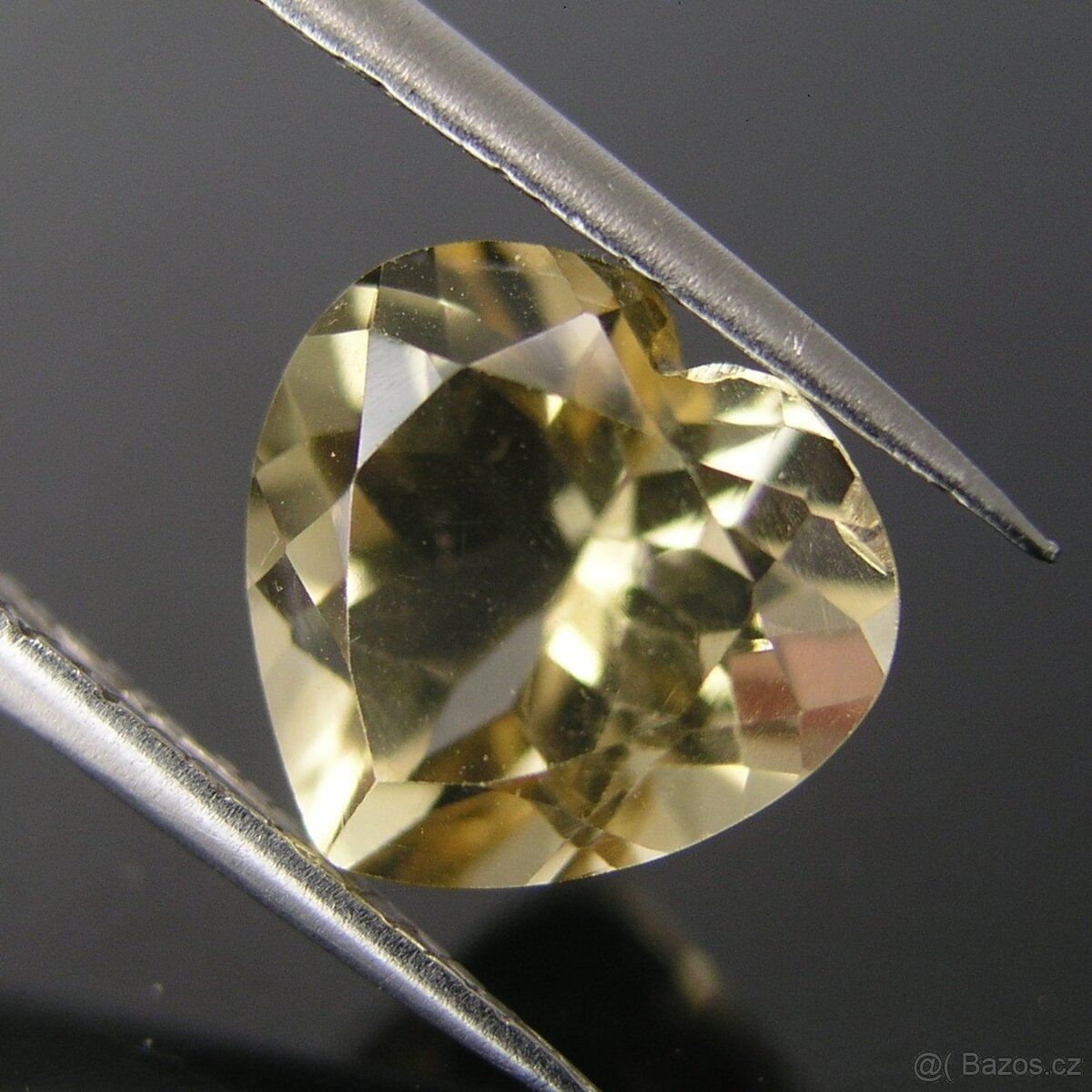 Citrín-srdce-3,13 ct. - 4