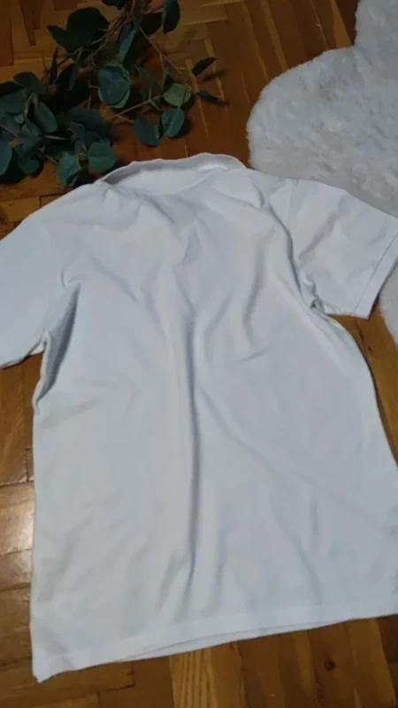 Bílé pólo triko Fisherfield vel. S - 4