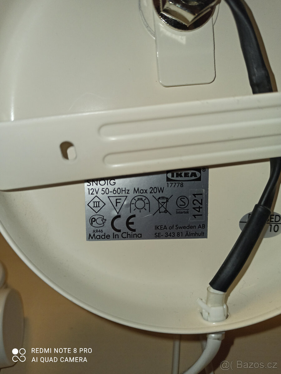 prodám nástěnnou lampičku - 4