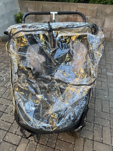 Prodám kočárek Easywalker Duo Plus v tmavě šedé barvě. - 4