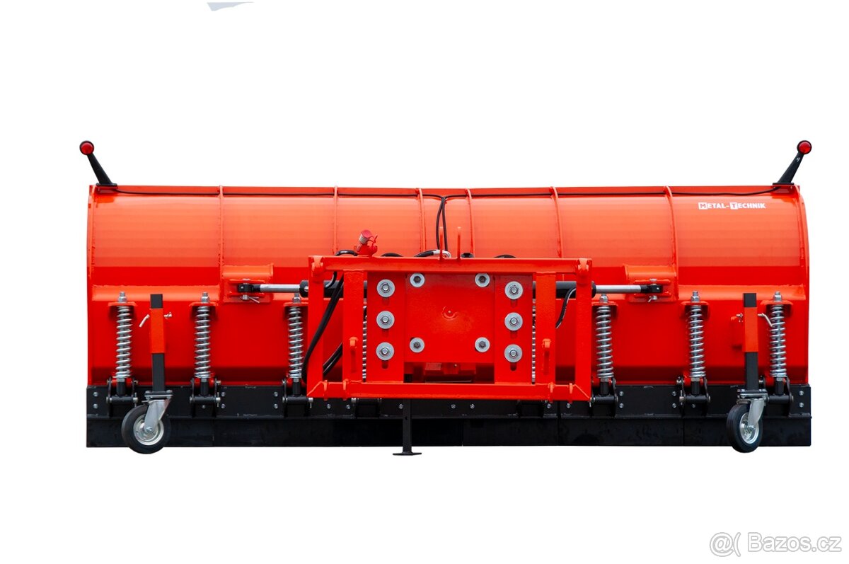 ❄️ Komunální radlice rovná Metal-Technik 2,6 m – NOVÁ ❄️ - 4