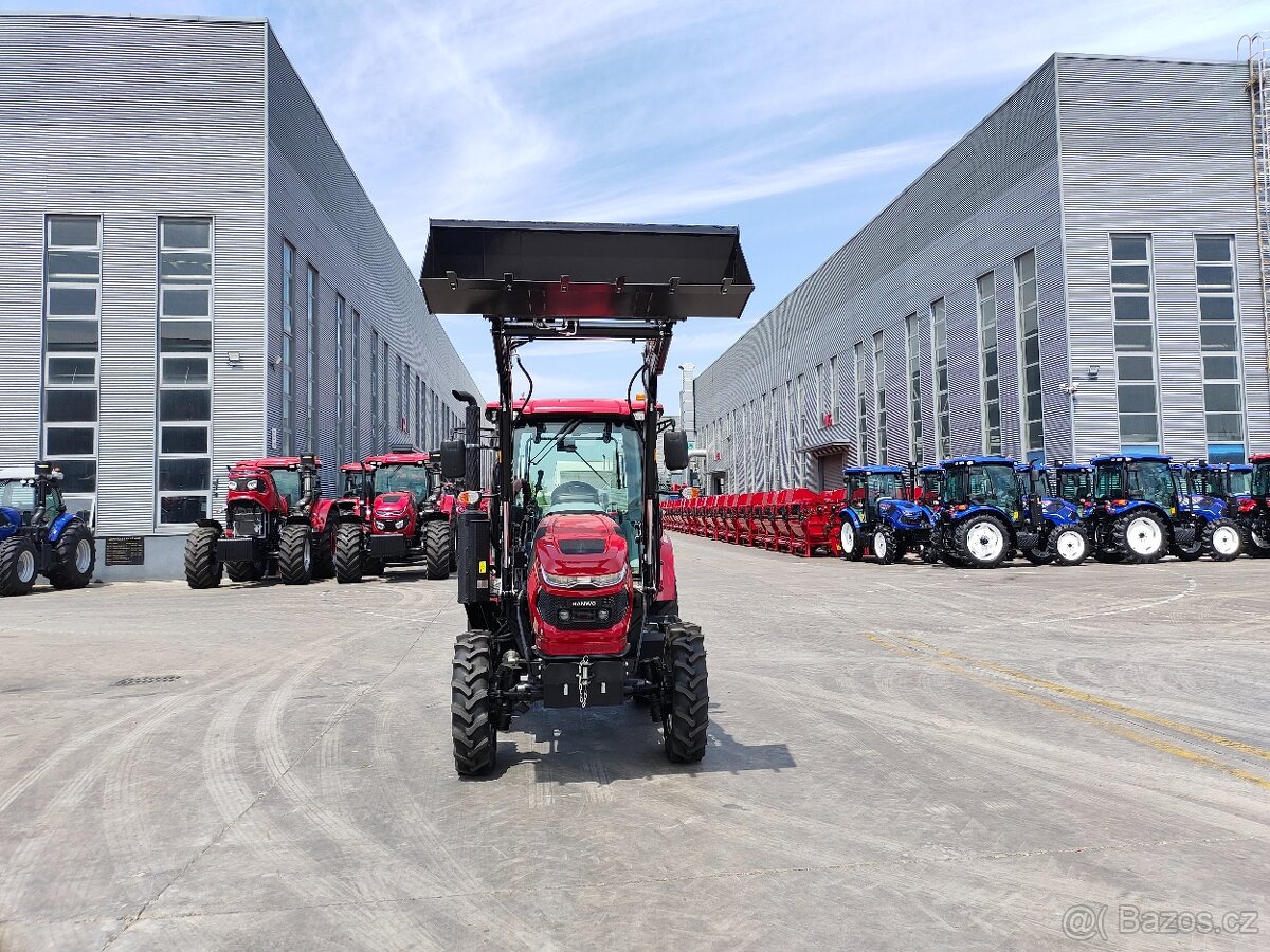 Prodam traktor HANWO HWB 604C, STAGE V, pohodlná kabina - 4