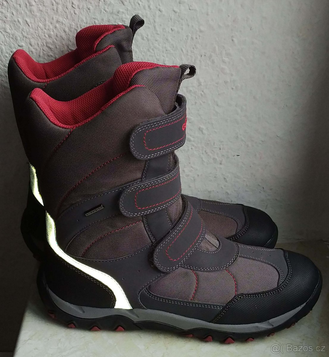 Luxusní sněhule kozačky GEOX VEL.40 - 4