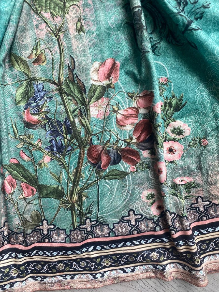 Krásné nové šaty květinové velikost 44/XXL - 4