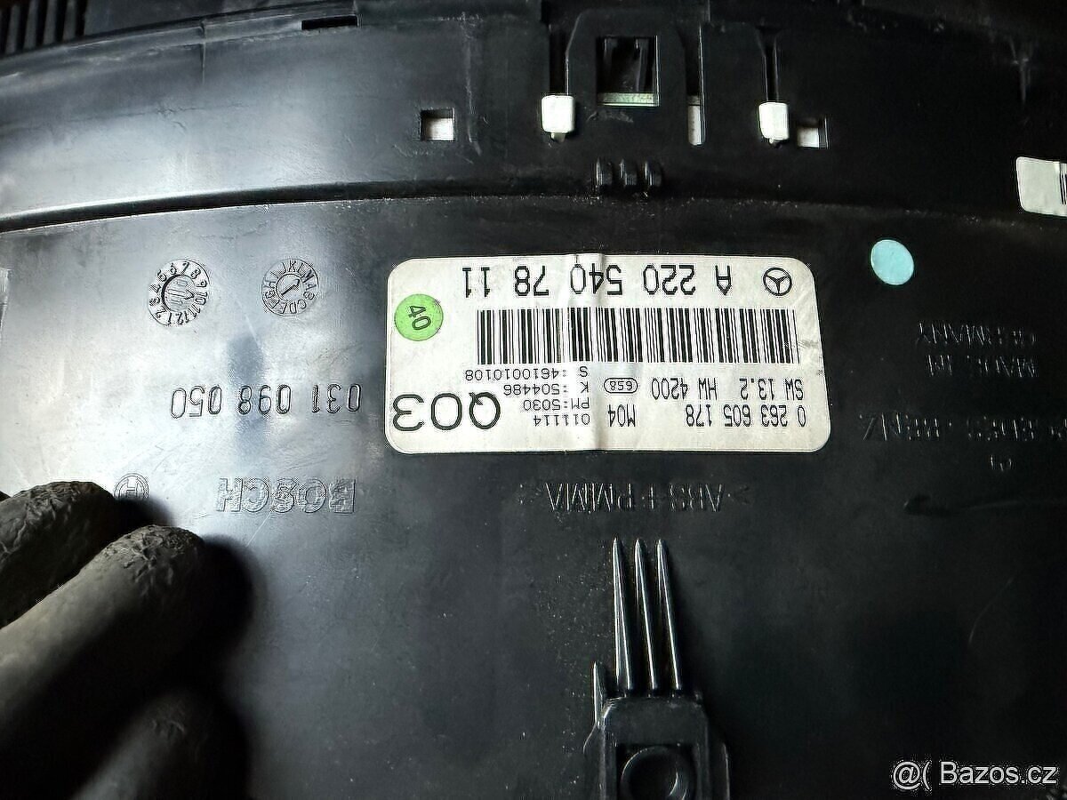 volič převodovky Mercedes w211 a mercedes w220 budíky - 4