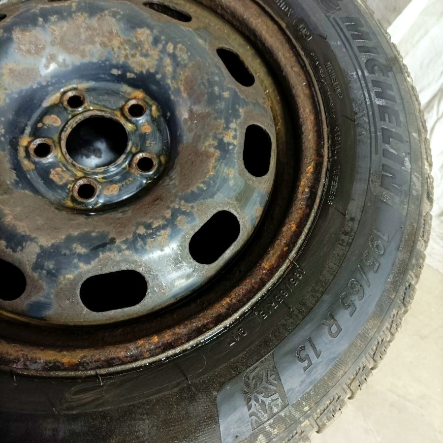 15" plechová kola – 5x100 – ŠKODA (VW, SEAT, AUDI) - 4