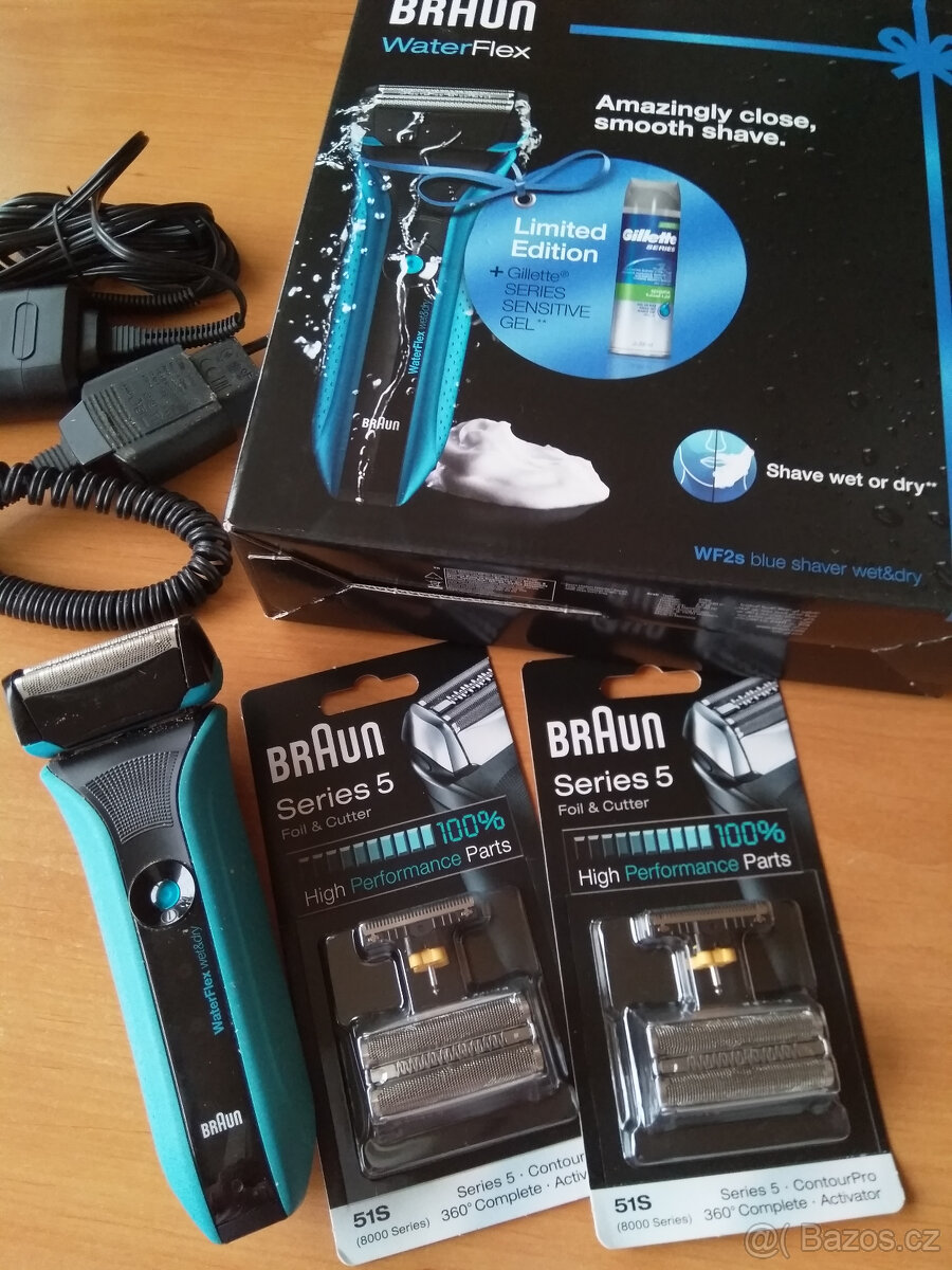 Holicí strojek Braun, 1rok používaný, voděodolný - 4