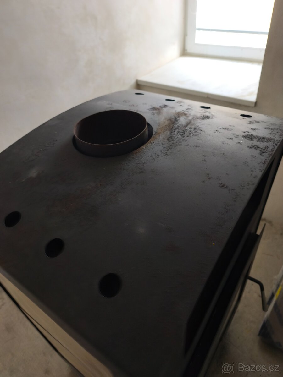 Krbová kamna s výměníkem plus radiátory - 4