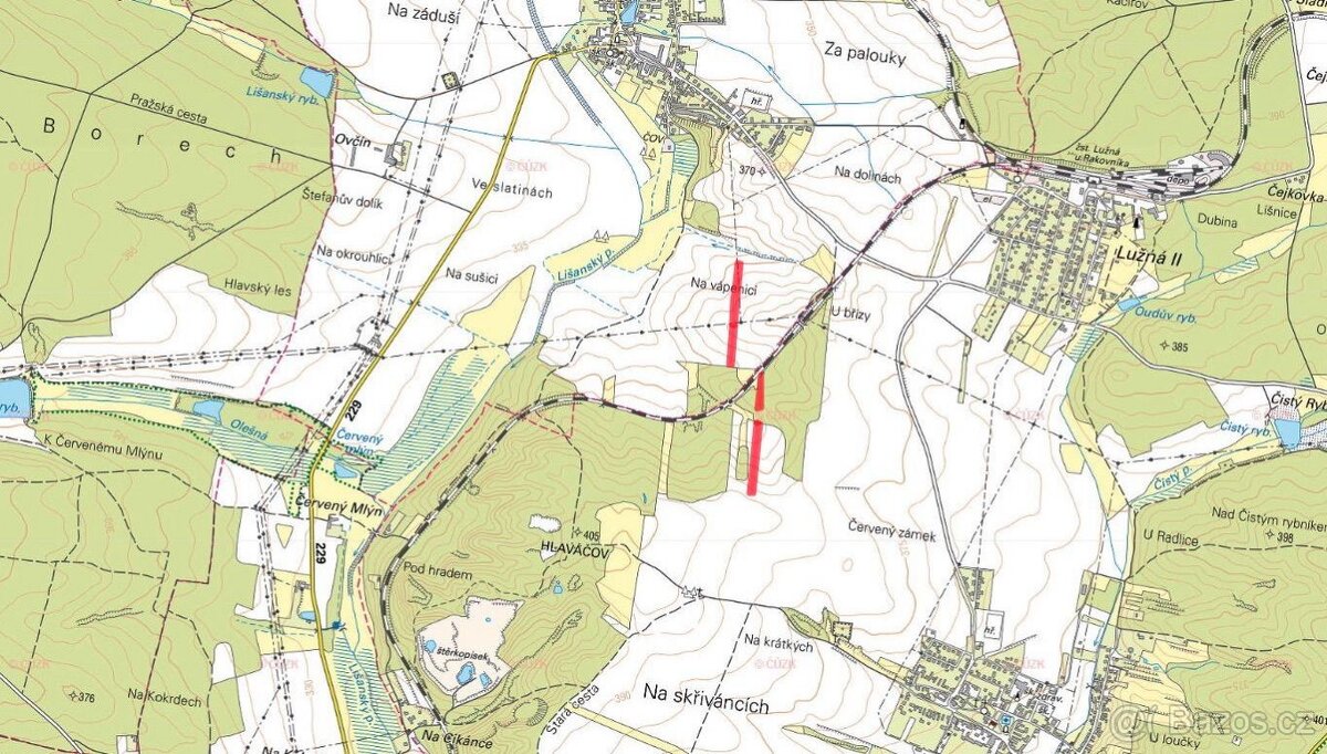 Zemědělská půda, prodej, Lužná, Rakovník - 4