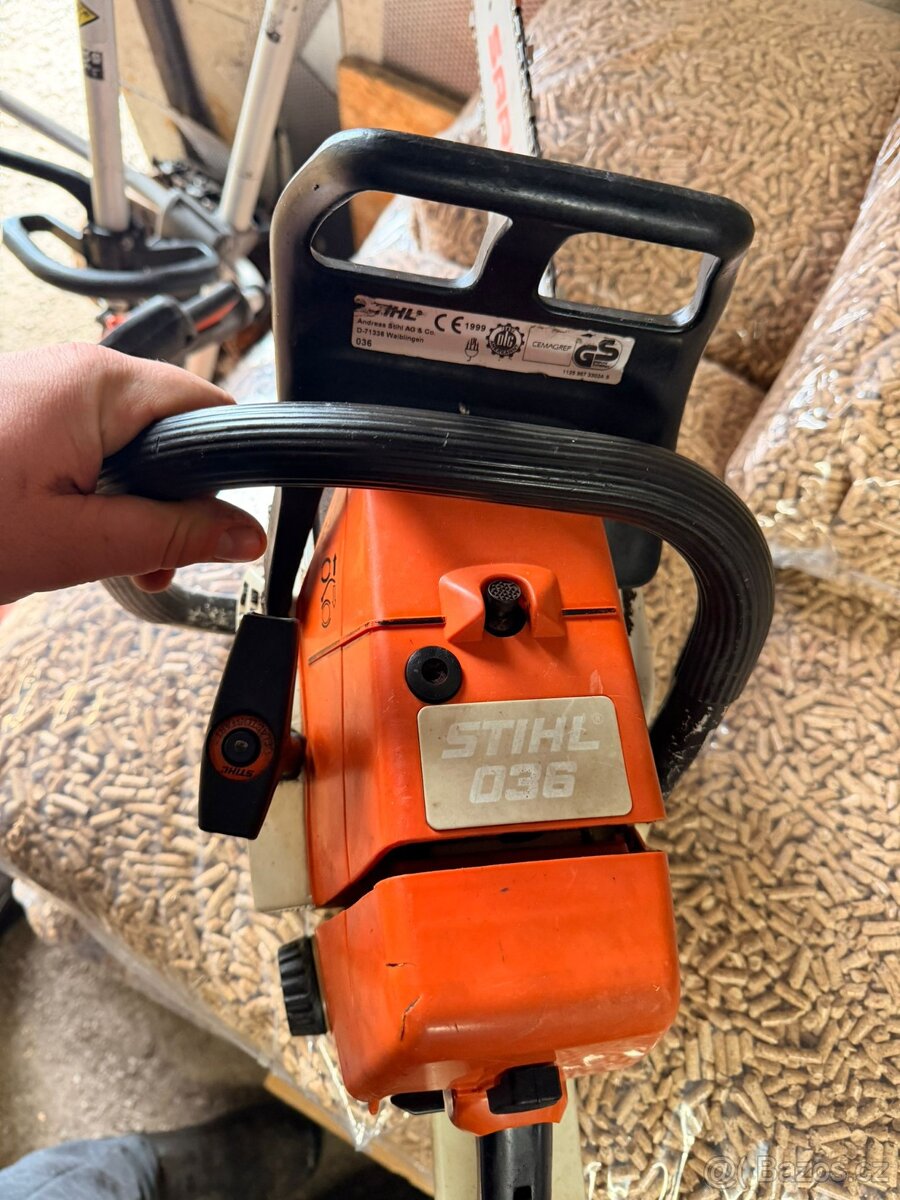 Motorova pila stihl 036 - 4