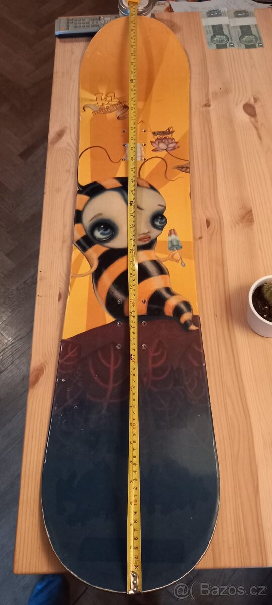 Prodám snowboard K2 Mini Luna 113cm - 4