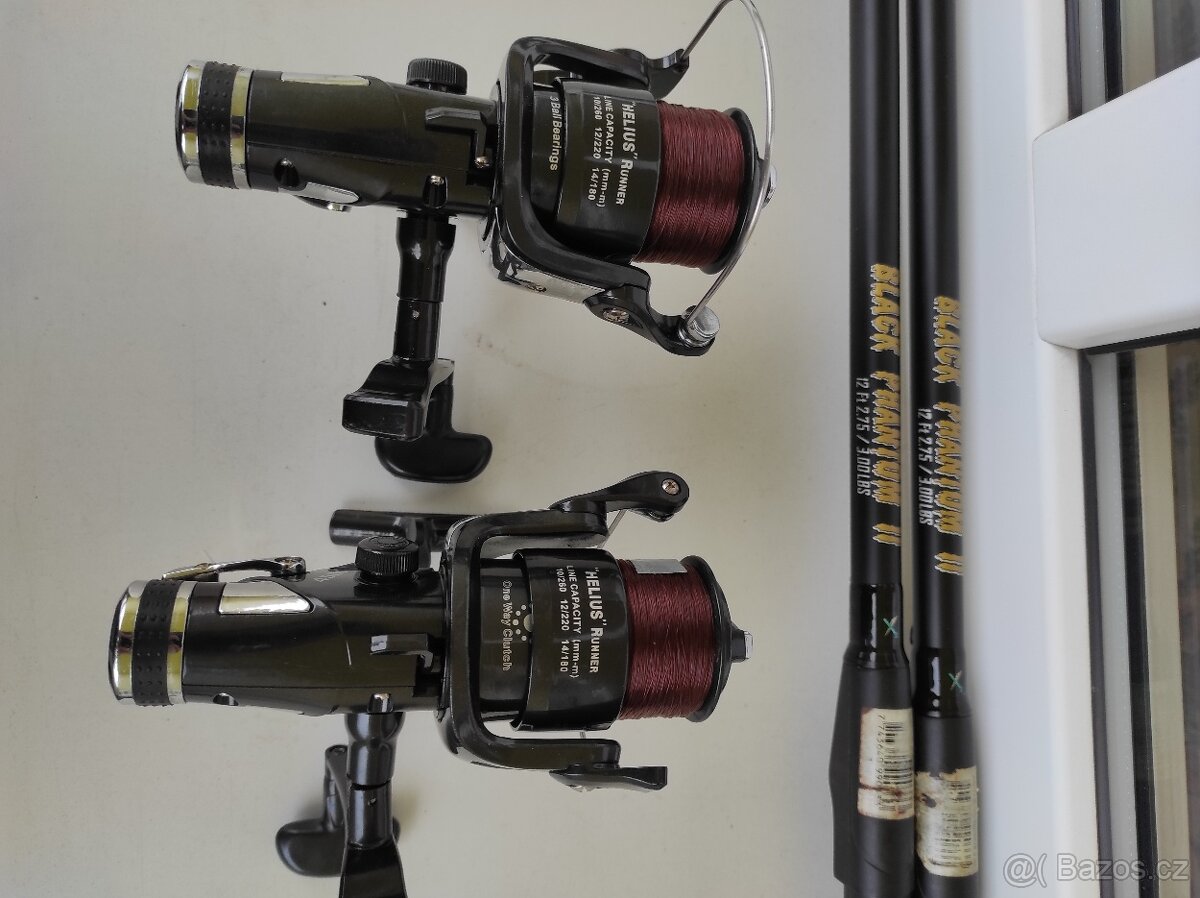 2ks rybářských dvoudílných prutů - 4