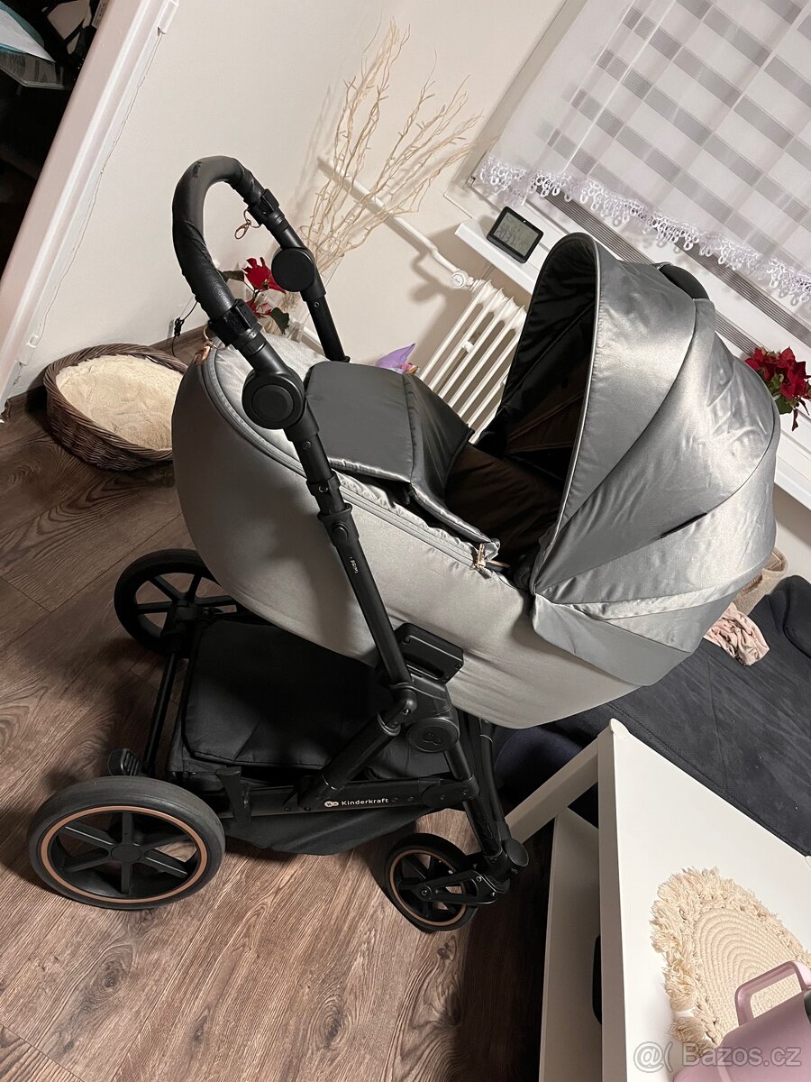 KINDERKRAFT kombinovaný 3v1 Prime 2 Beige - 4
