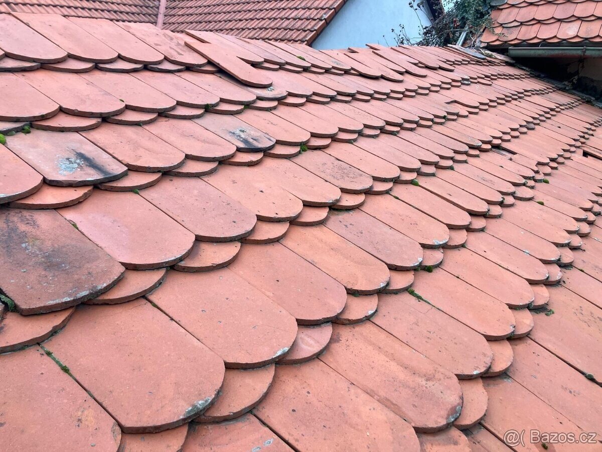 Tašky bobrovky 2,-Kč/ks, Betonové tašky - 4