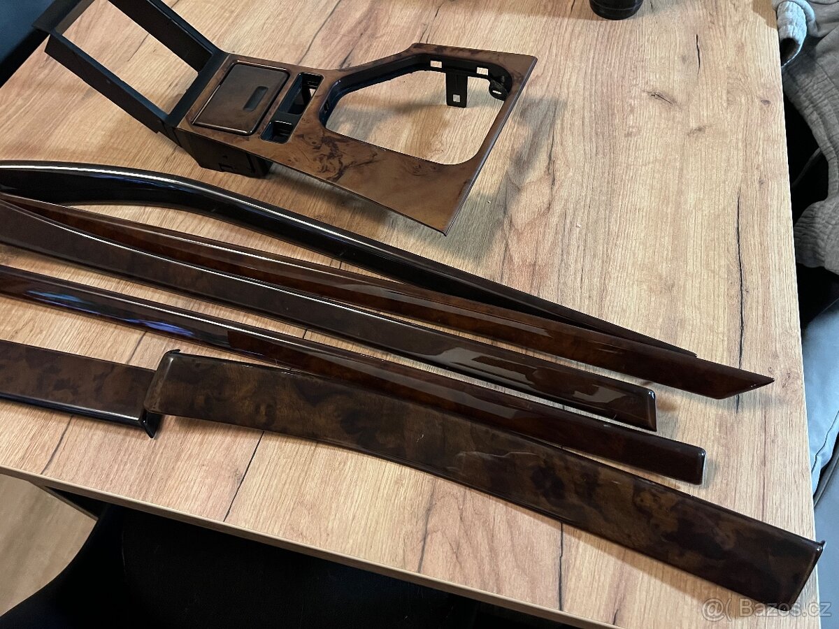 BMW E39 Nussbaum dekor - vyborny stav - 4