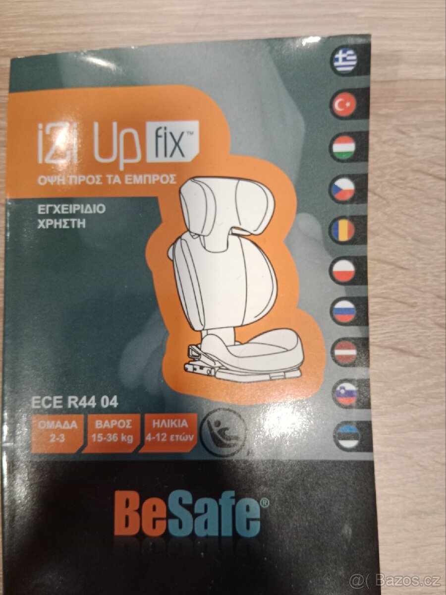 Autosedačka BeSafe IziUp fix 15-36kg - 4