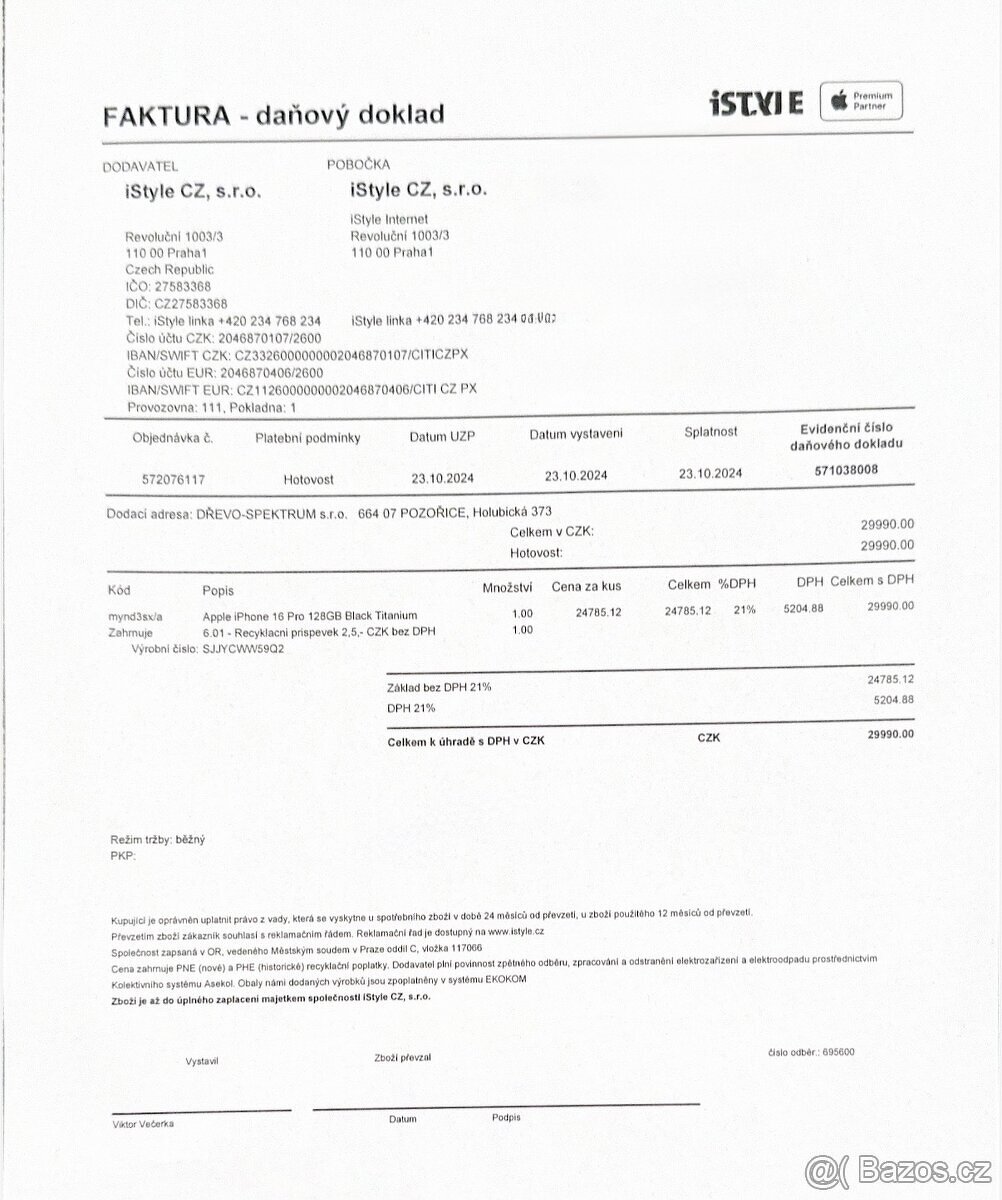 IPhone 16 pro 128 G cerny ttan - 4