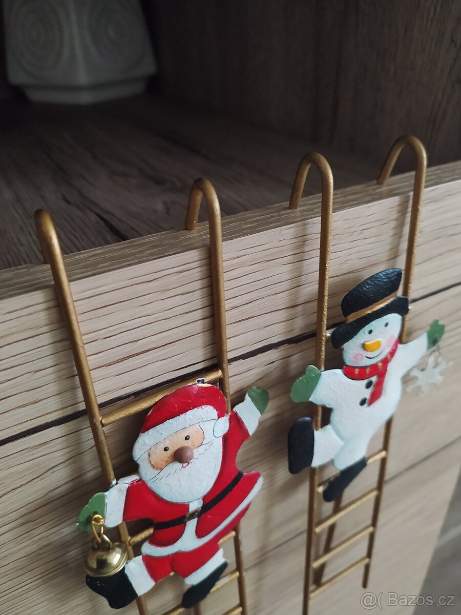 Vánoční dekorace sněhulák - 4