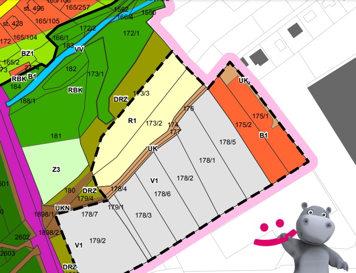 Prodej pozemku 2 653 m2 určeného pro výstavbu rodinného domu - 4