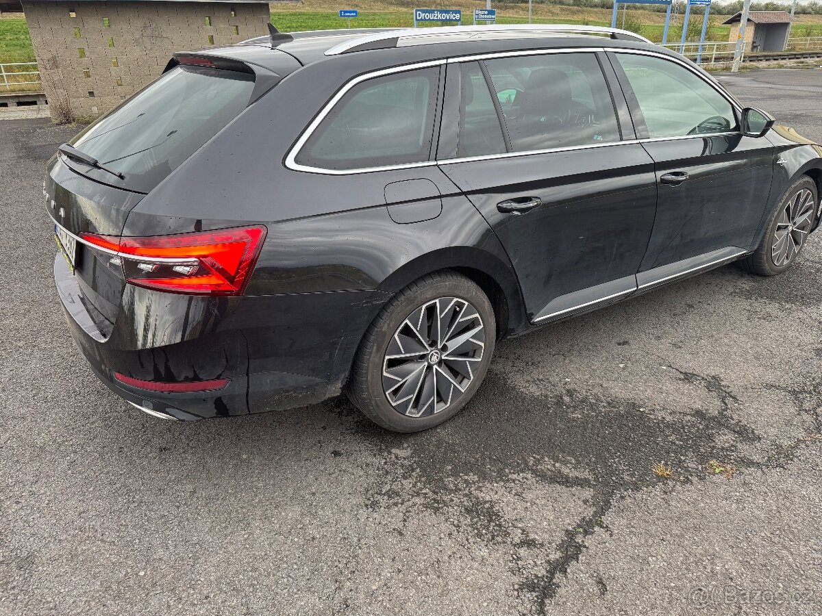 Škoda Superb Combi 2,0TDi,140kw,DSG,L&K, tažné, odpočet DPH - 4