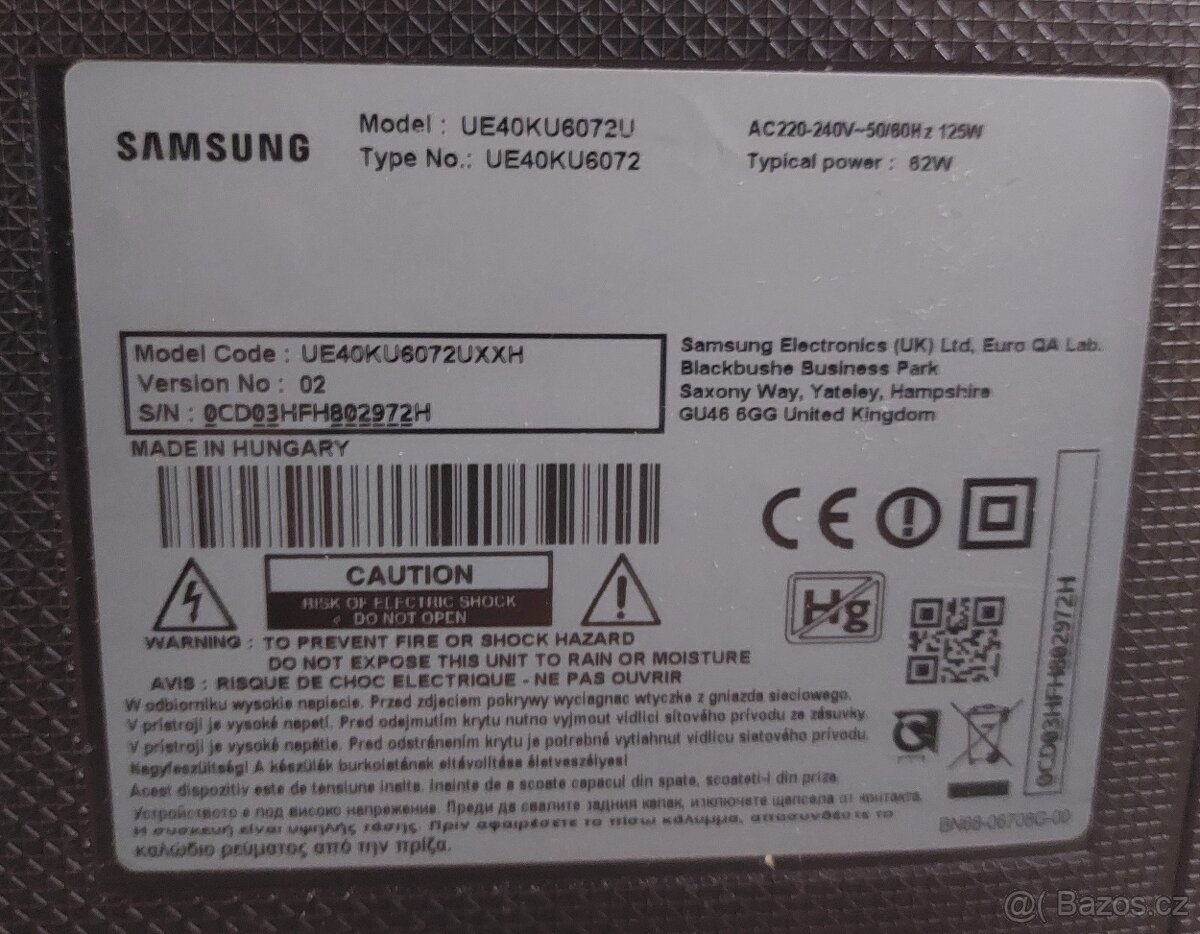 Samsung 40" UE40KU6072 - 4