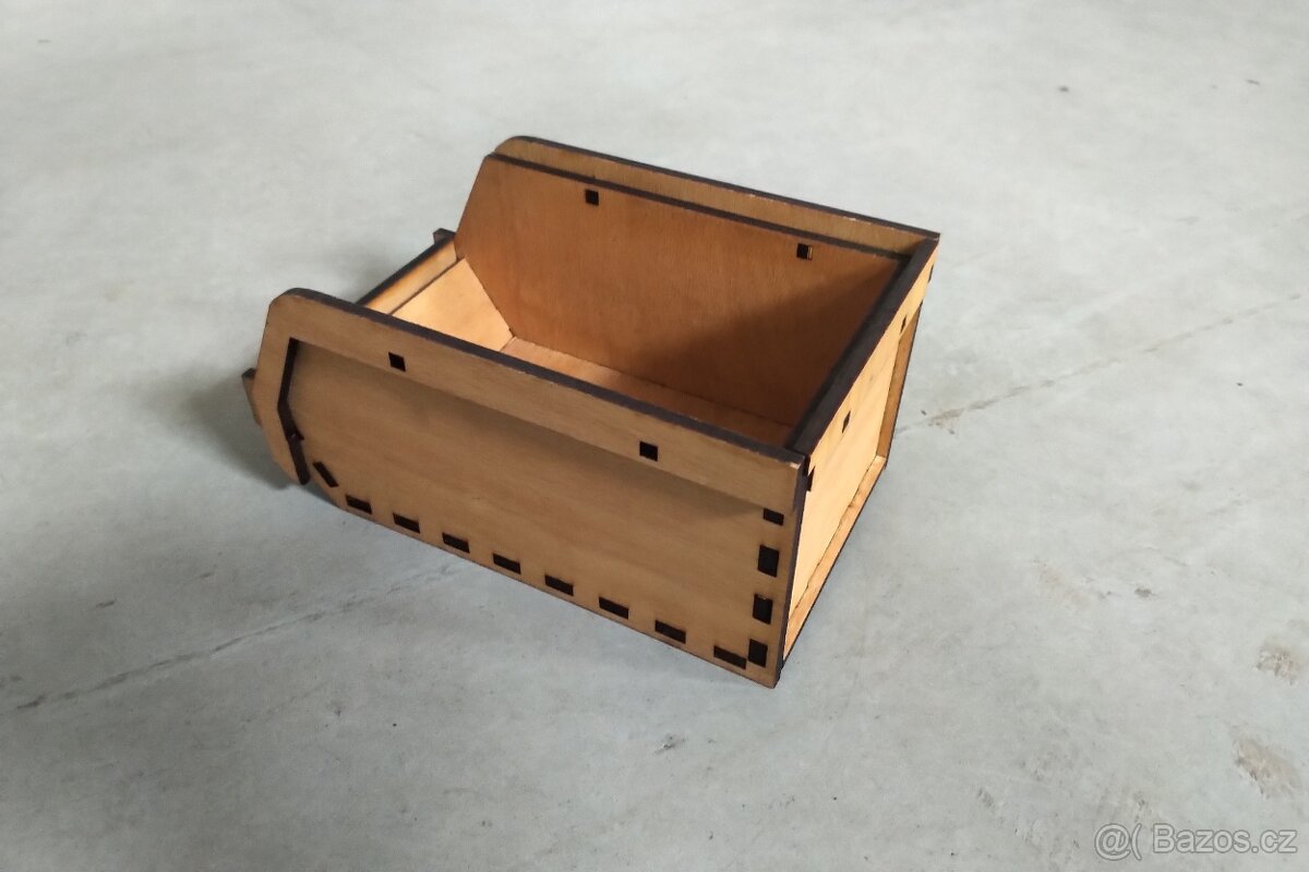 Dřevěná krabička menší - 4