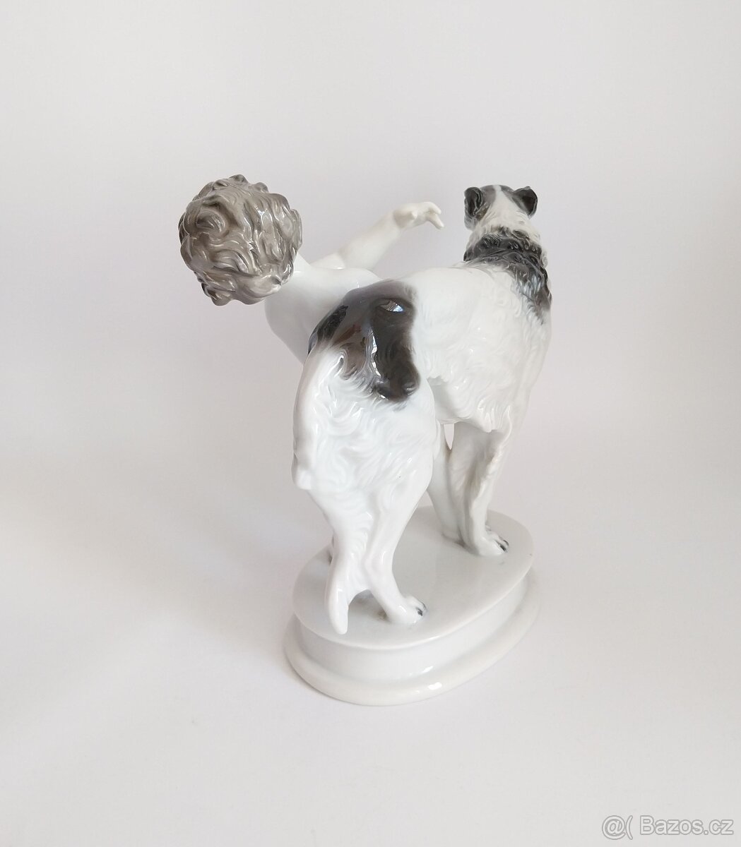 Putto a barzoj - ROSENTAL - 4