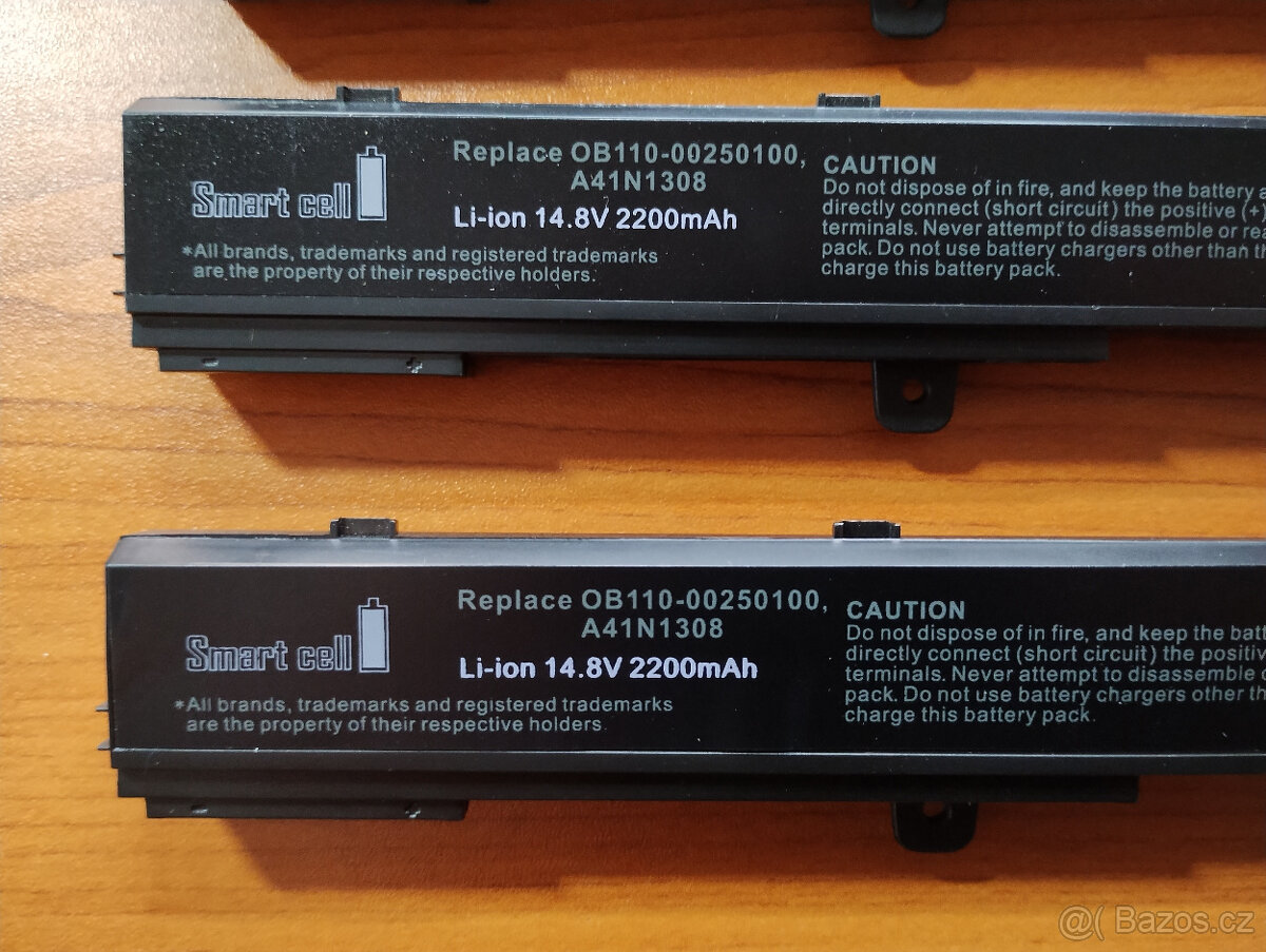 baterie A41N1308 pro notebooky Asus X551 (3hod) nové - 4
