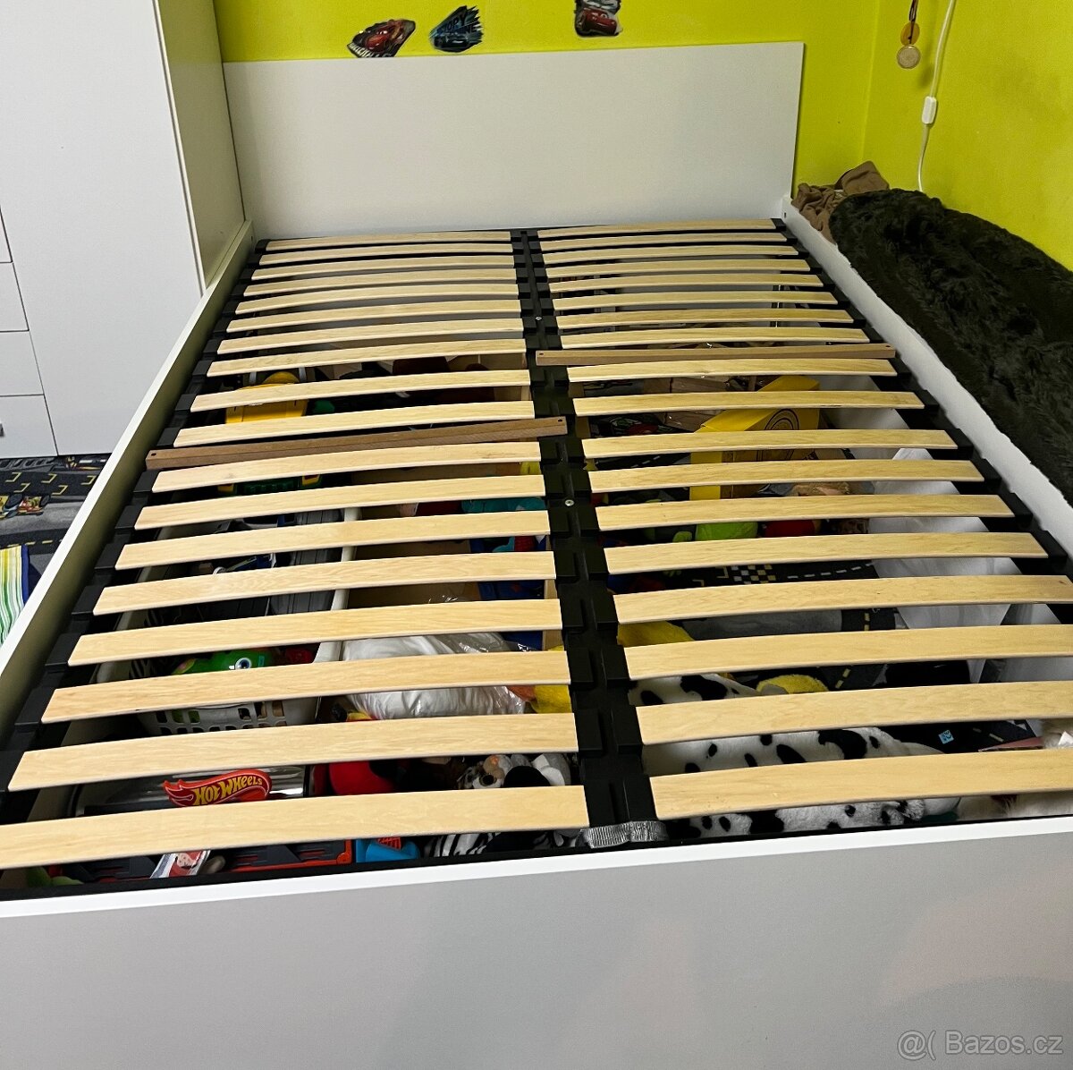 Postel 140x200, matrace a rošt - 4