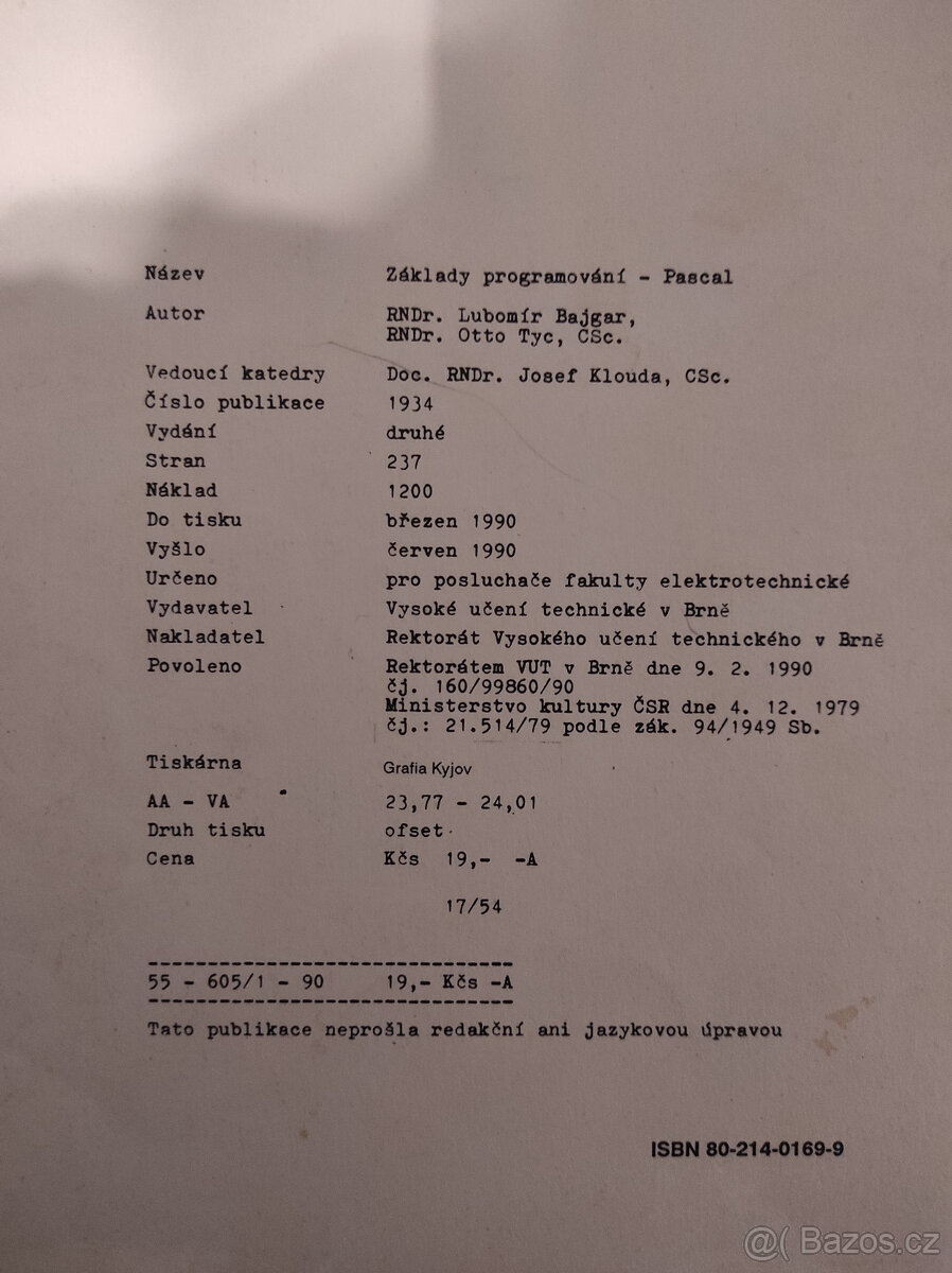 Základy programování Pascal - 4