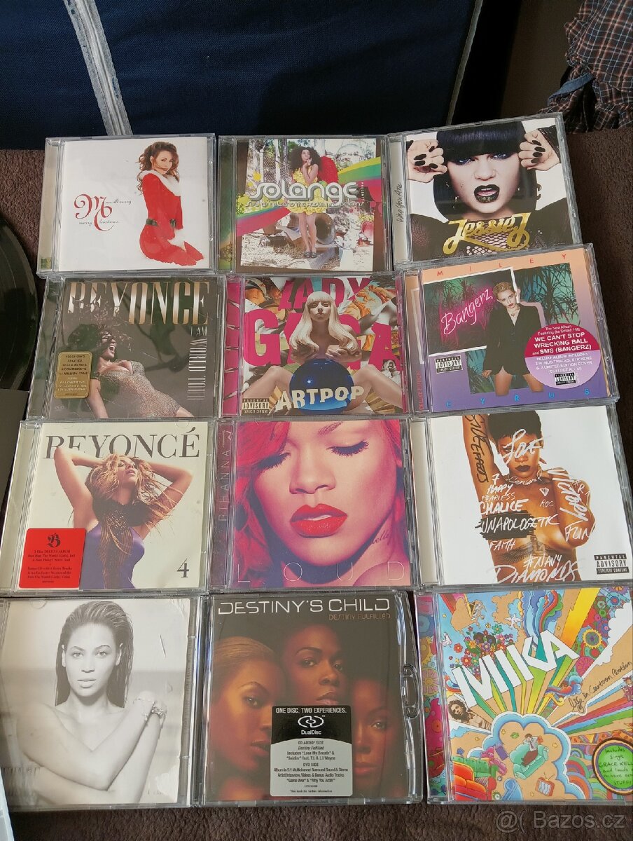 LP Adele, CD/DVD Beyoncé apod. - 4