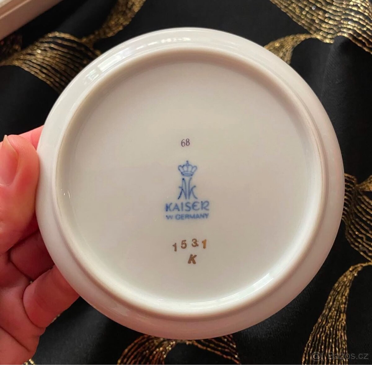 Vintage sada dvou talířků - 4