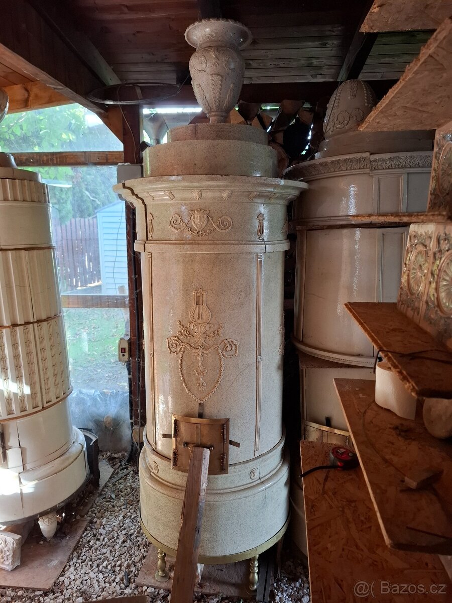 Kachova kamna starozitná - 4