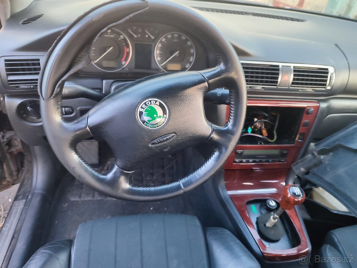 Škoda superb 1, 1.9tdi černá metalíza - 4