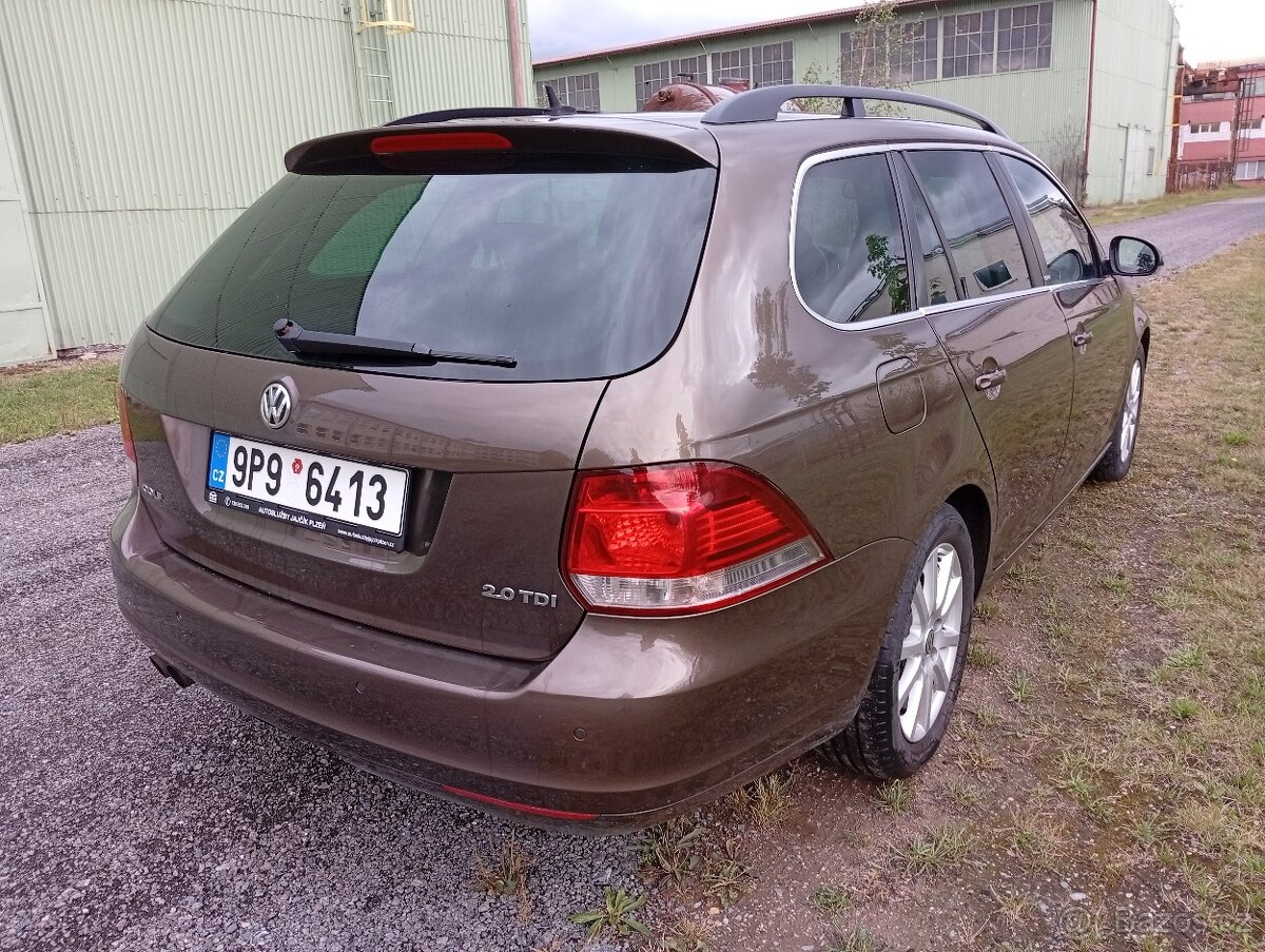 Volkswagen Golf 6 combi 2.0 103 kW 1.majitel z Německa - 4