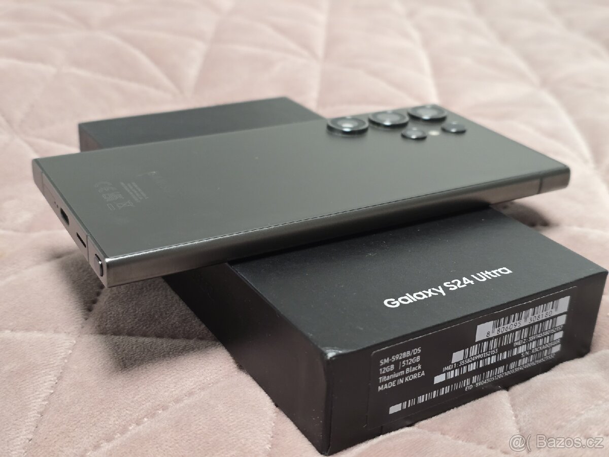 Samsung S24 Ultra Titanium Black 512GB TOP STAV - 4