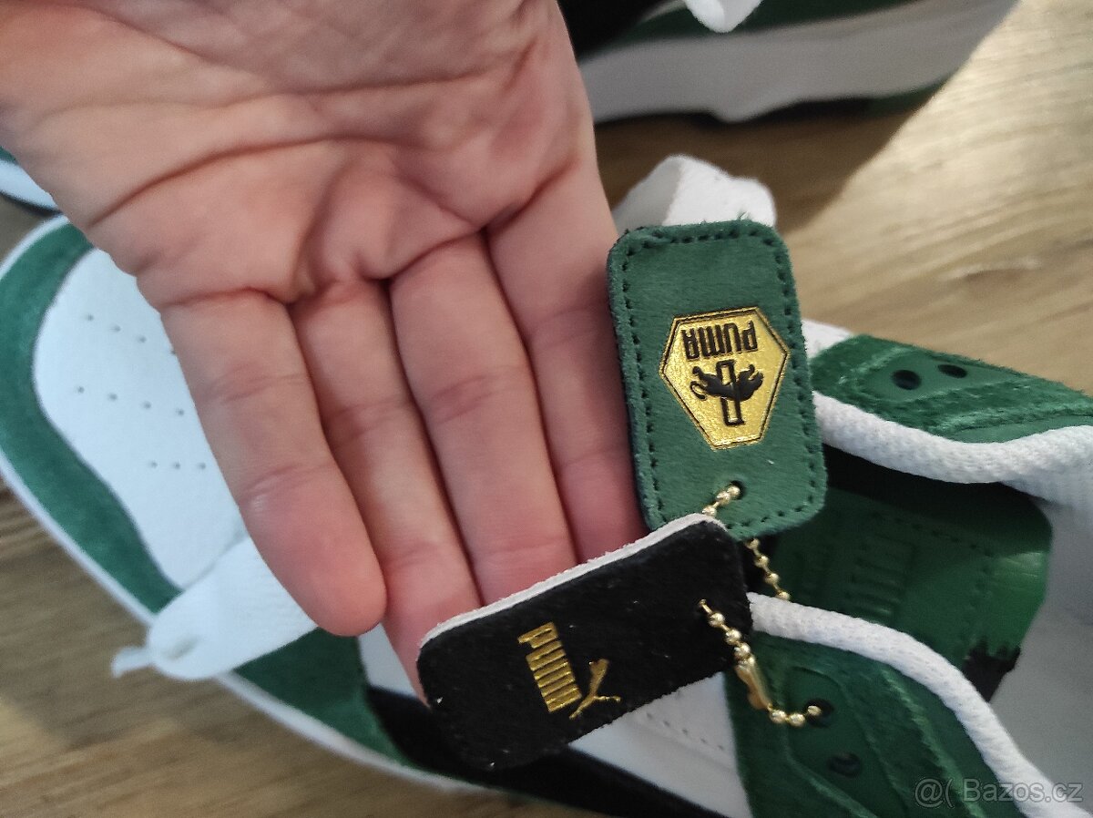 Puma kožené tenisky - 4