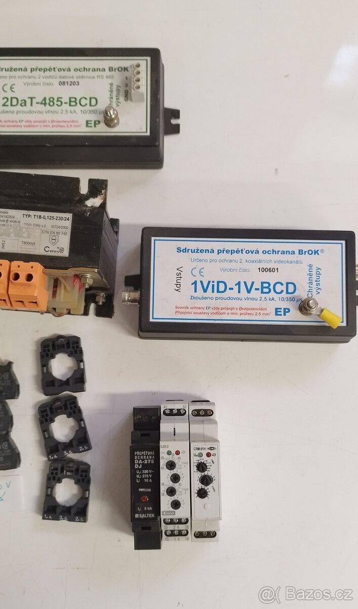 Elektromateriál a elektrosoučástky - 4