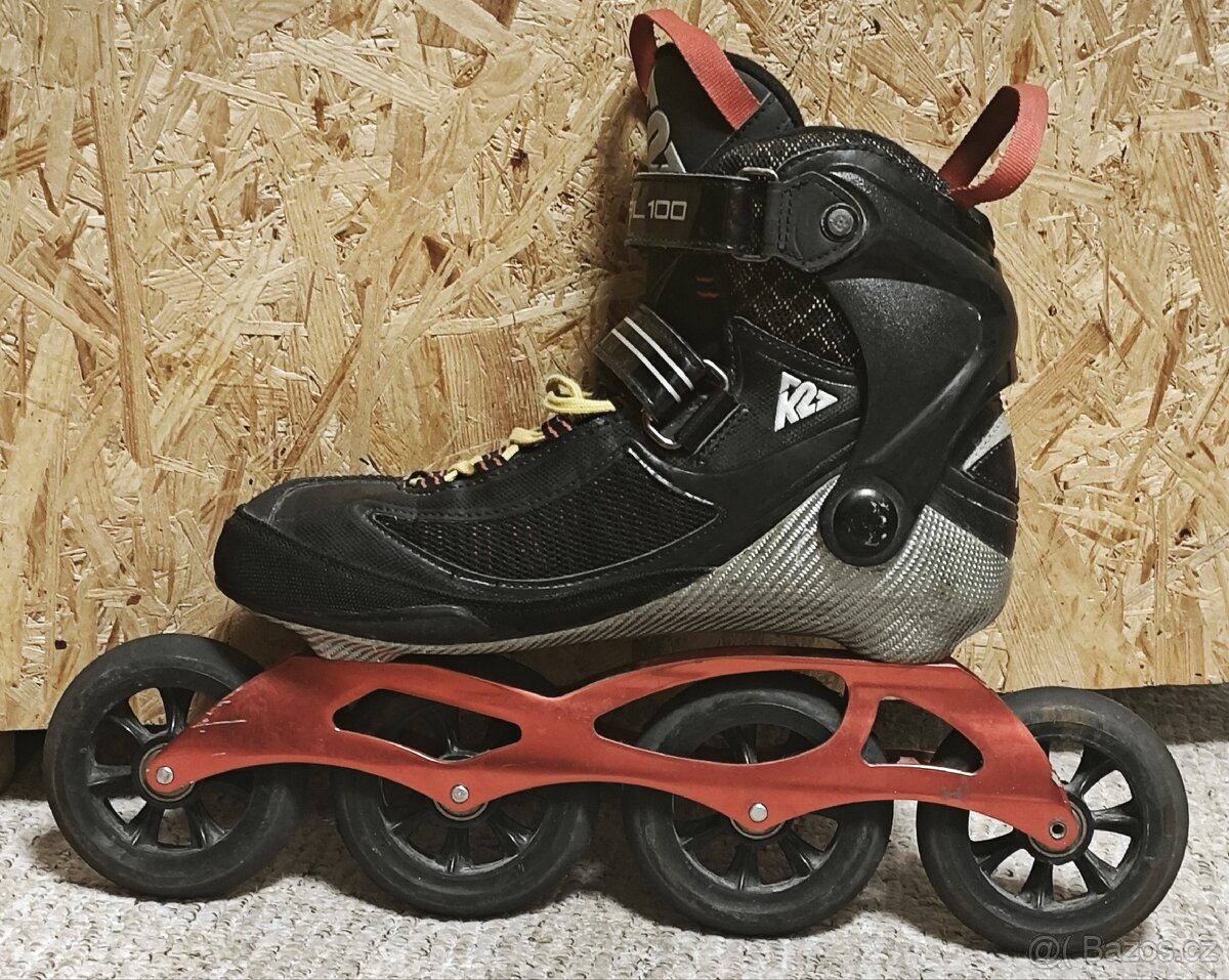 Inline brusle K2 radical 100, vel. Eur 44 - 4