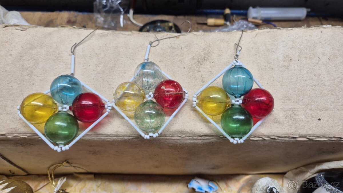 Retro vánoční ozdoby 2 - 4