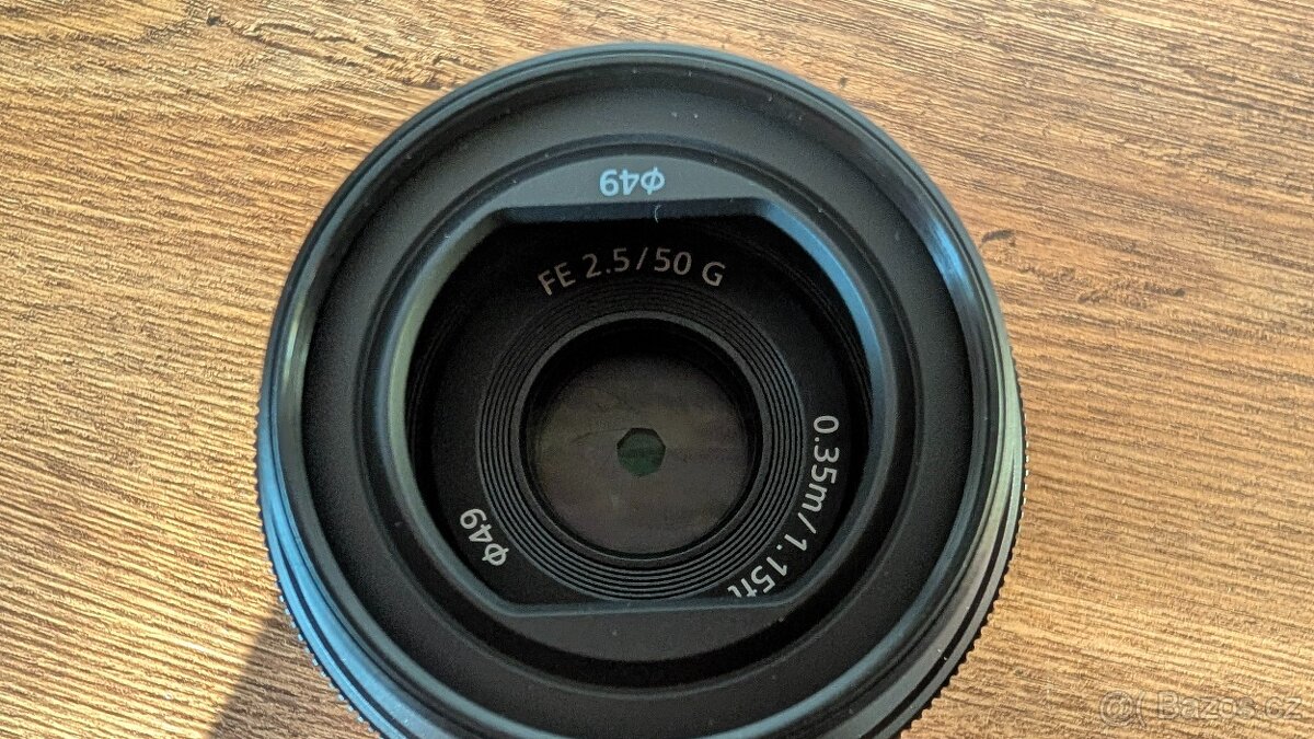 Sony G 50mm F2.5 - 4