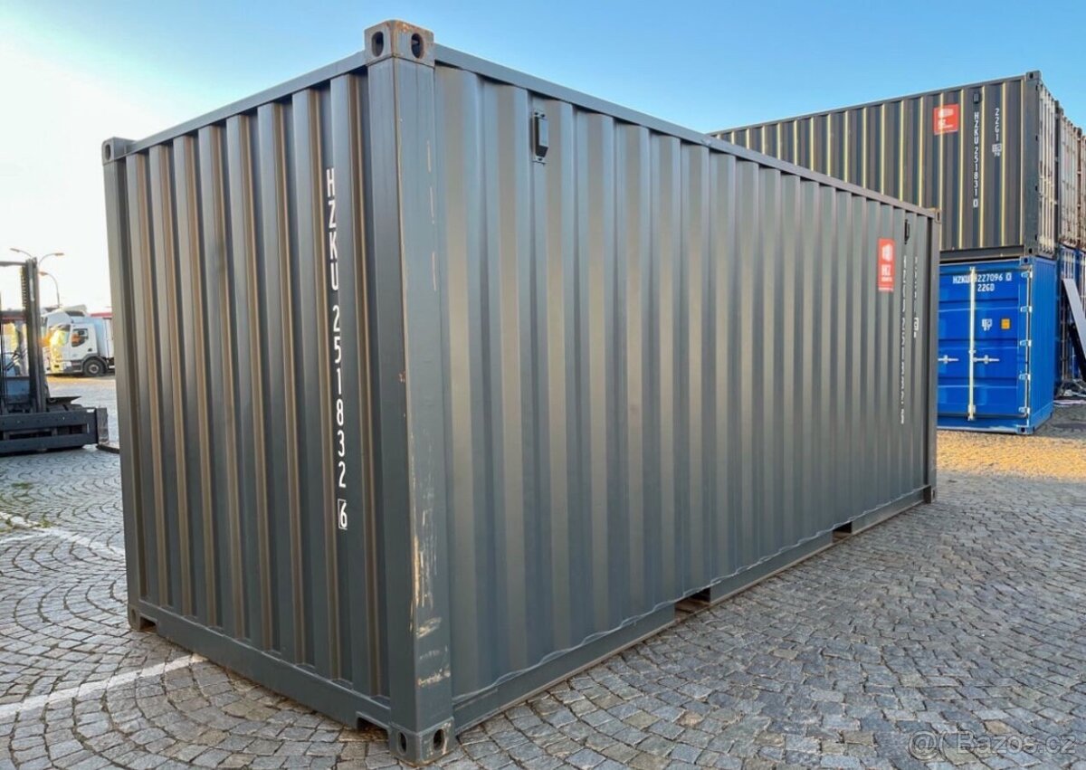 Lodní kontejner 20 - ÚSTÍ NAD LABEM - ŠEDÝ - 4