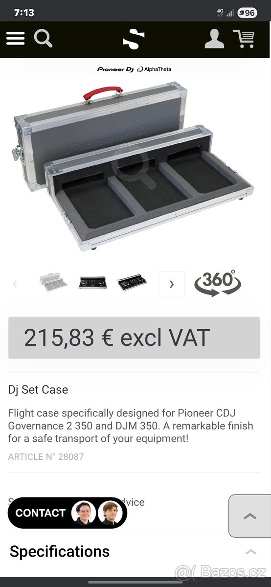 Pioneer CDJ & DJM 350 + FLIGHTCASE - 4