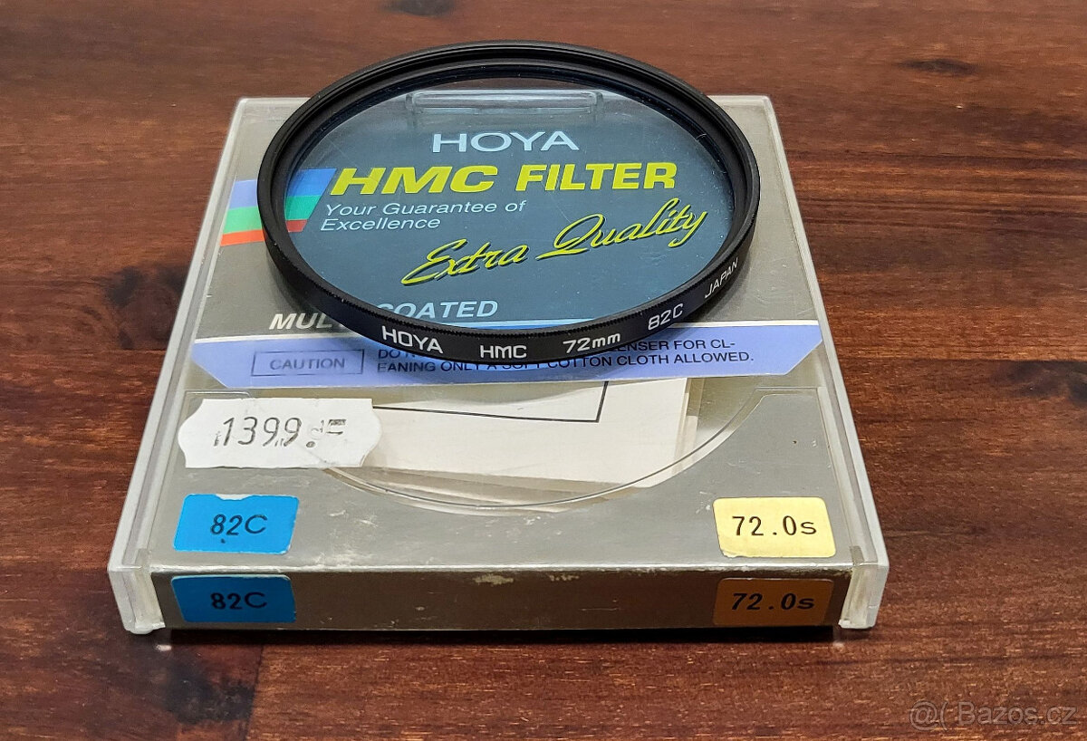 Filtr HOYA HMC 72 mm 82C modrý, vyrovnávací-konverzní filtr - 4