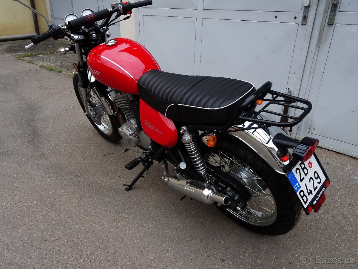 Jawa 350 SOHC Sport ABS 8km Stav nové motorky - 4